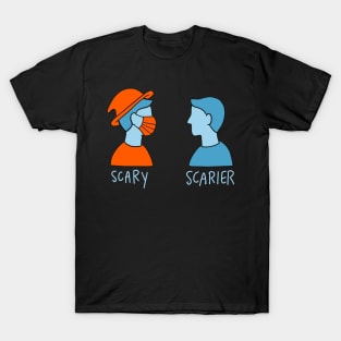 Scary Halloween Mask Costume T-Shirt